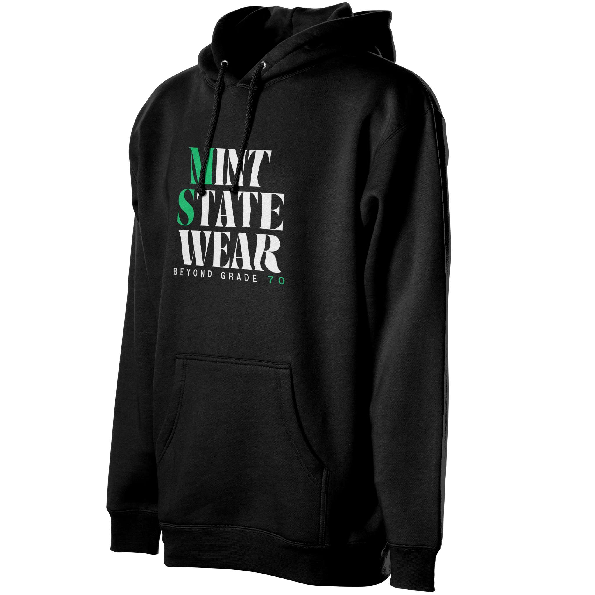 Mint State Black Hoodie