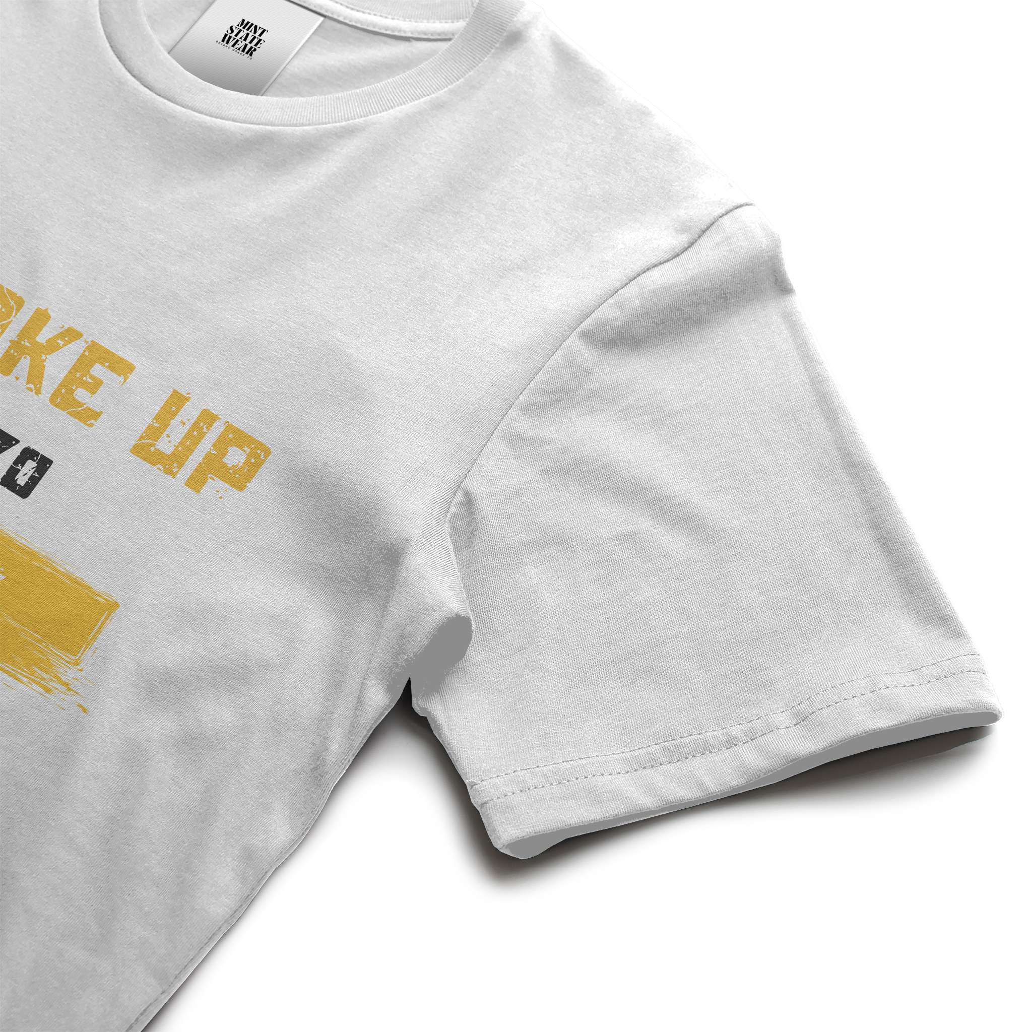 I Woke Up MS70 Today White Tee