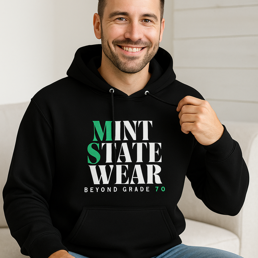Mint State Black Hoodie - Mint State Wear