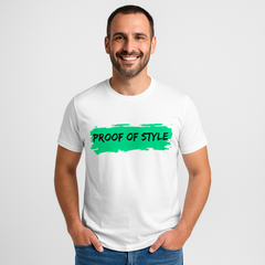 Proof of Style White Tee - Mint State Wear